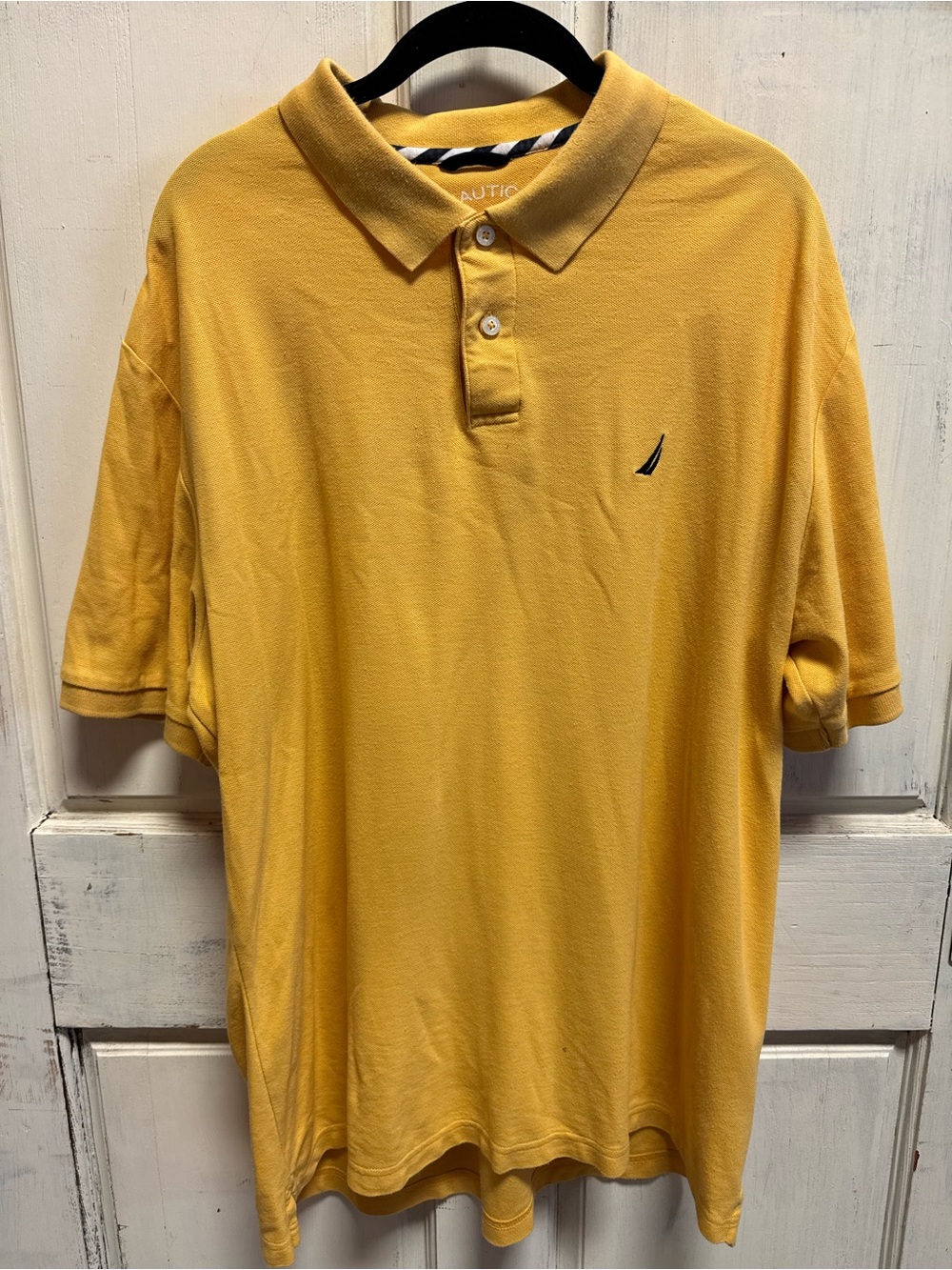 Men’s Nautica Yellow Polo